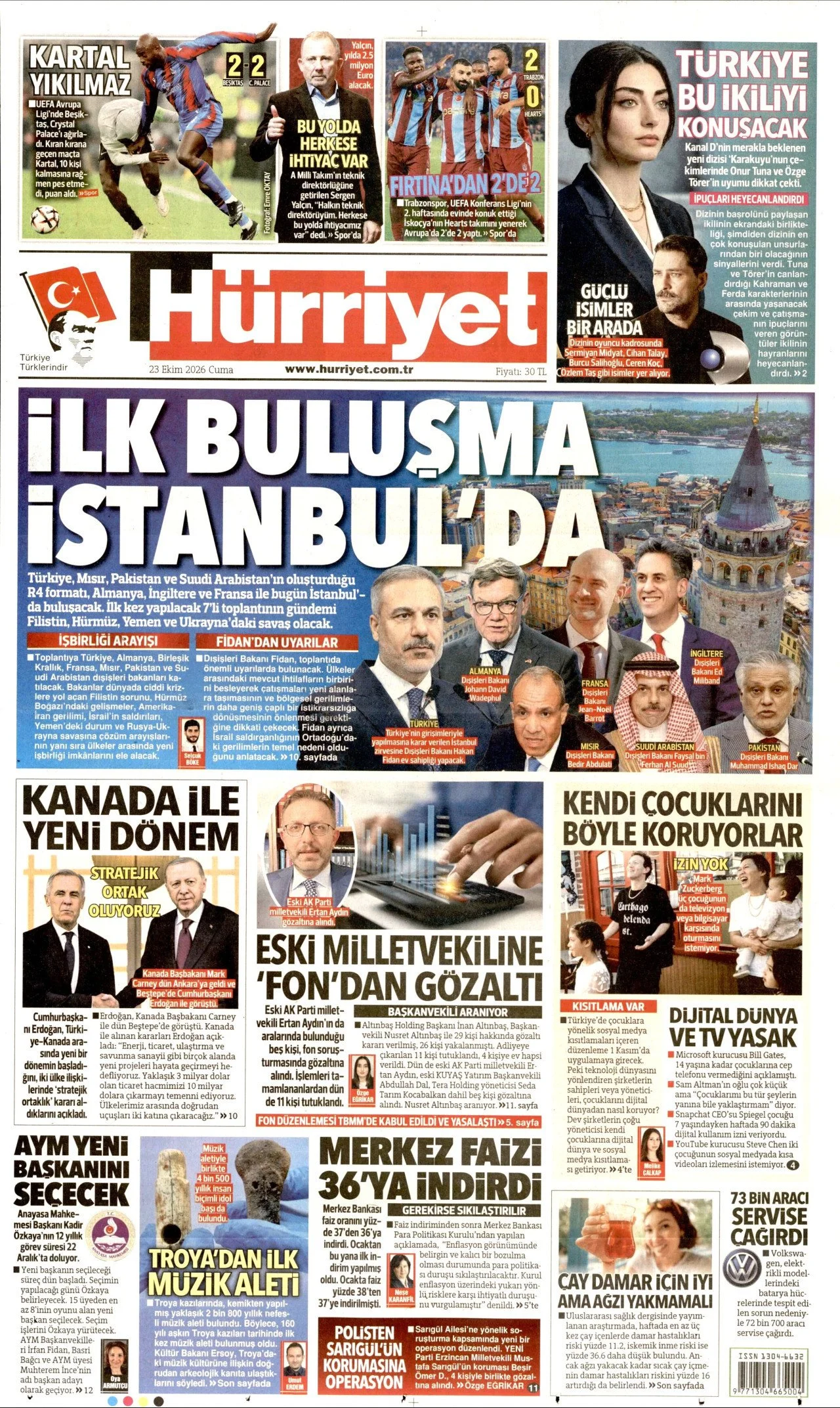 Gazete Manşetleri - 23 Ekim 2024 - 43