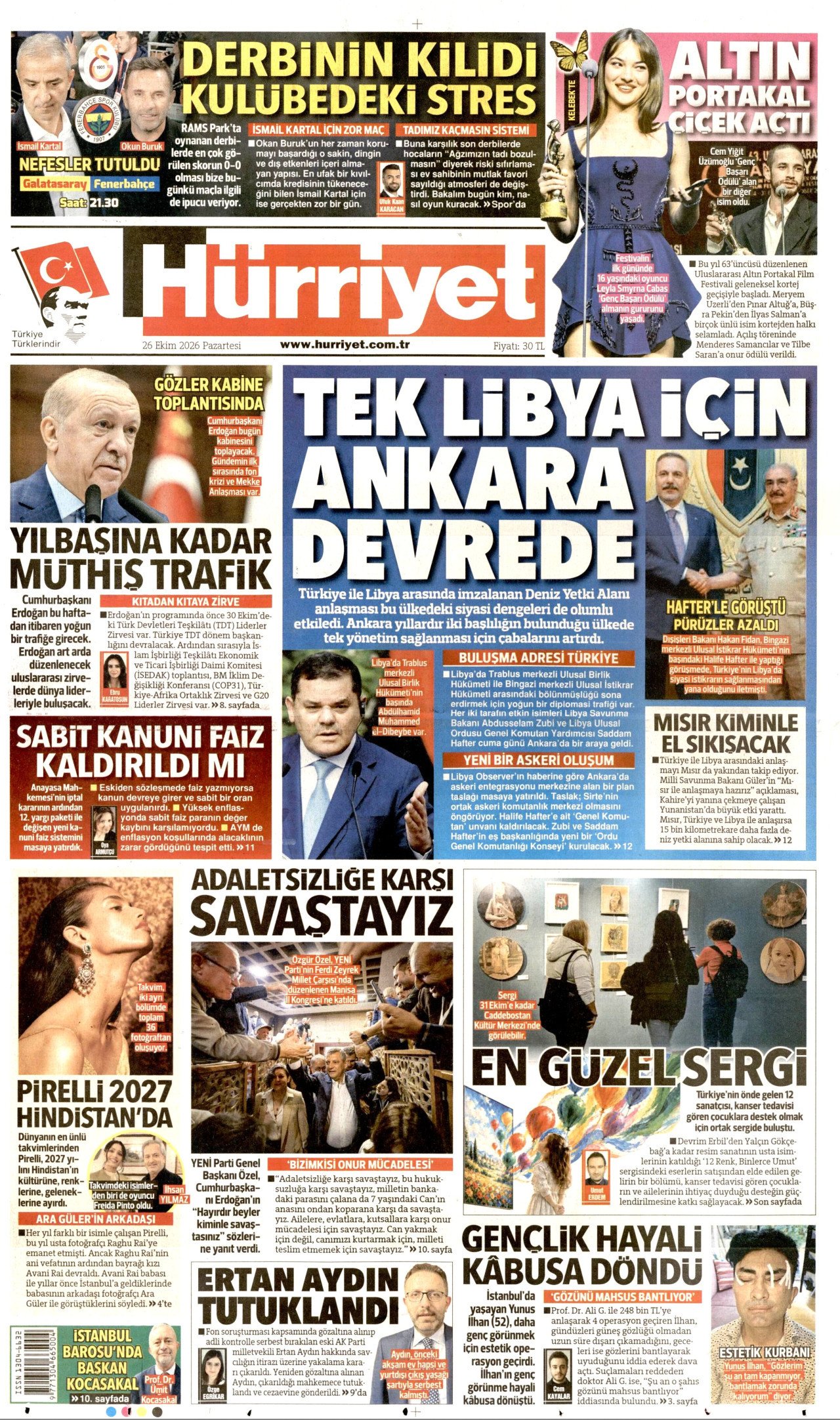 Gazete Manşetleri - 26 Ekim 2026 - 44