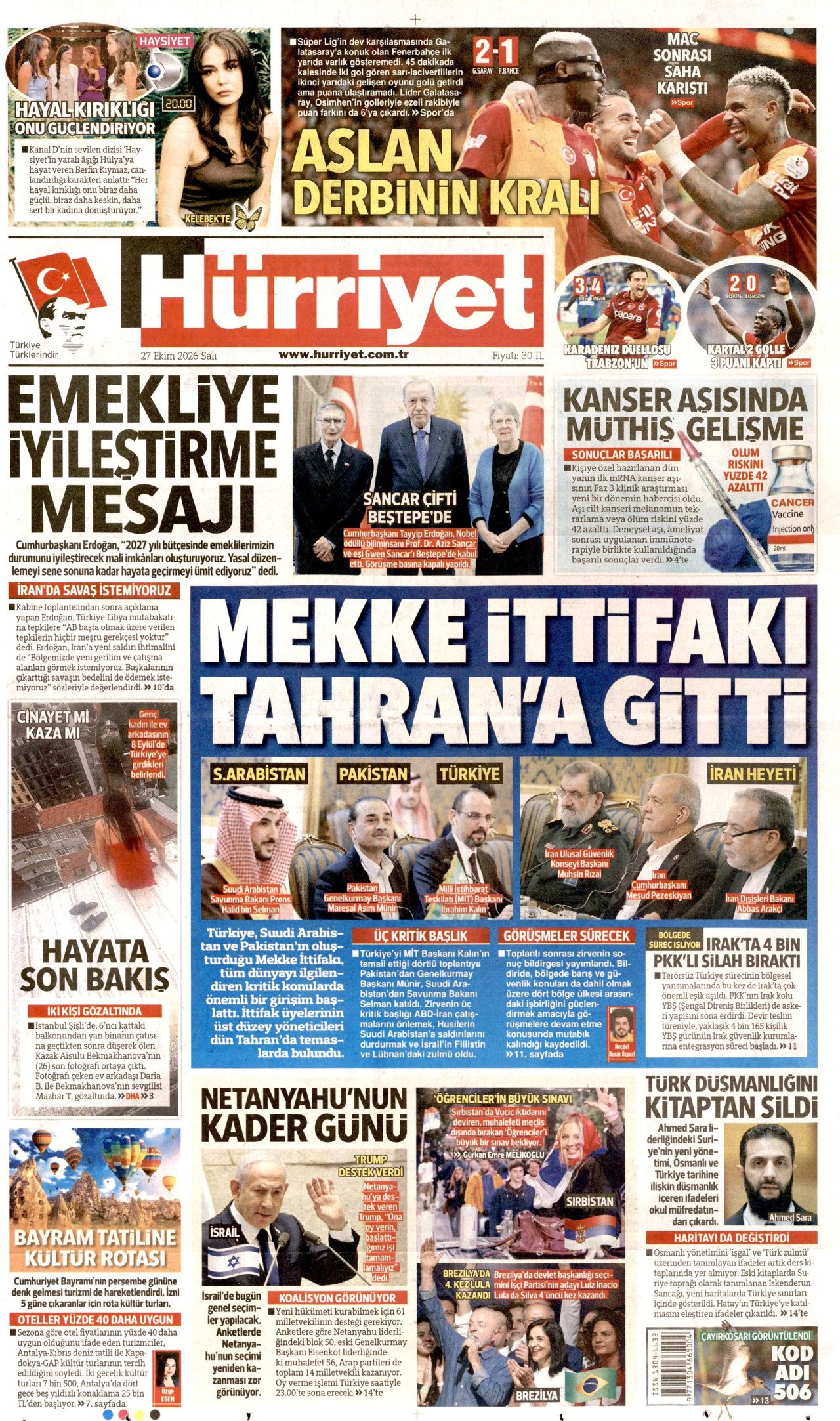 Gazete Manşetleri - 27 Ekim 2026 - 41