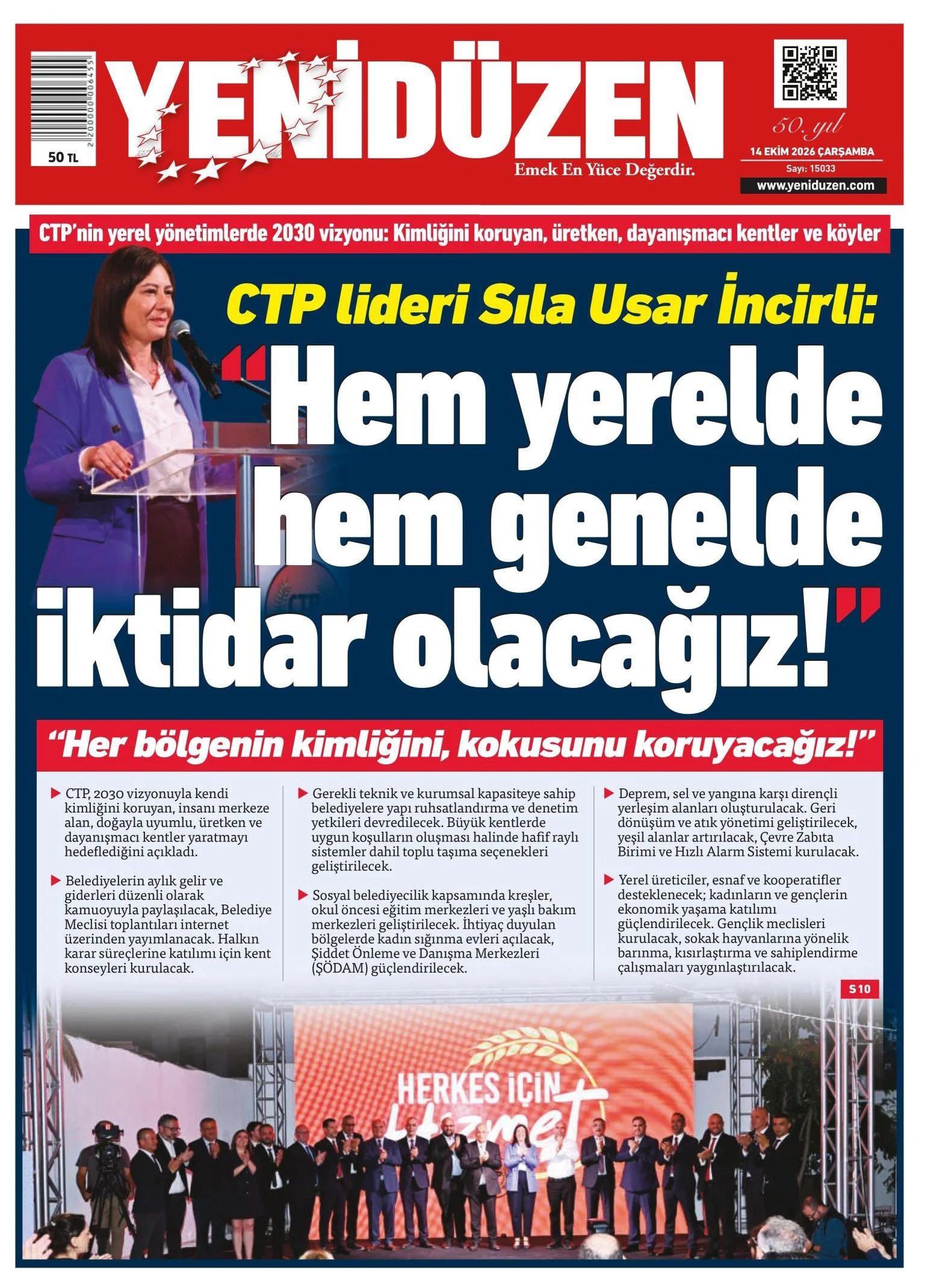 Gazete Manşetleri - 14 Ekim 2026 - 9