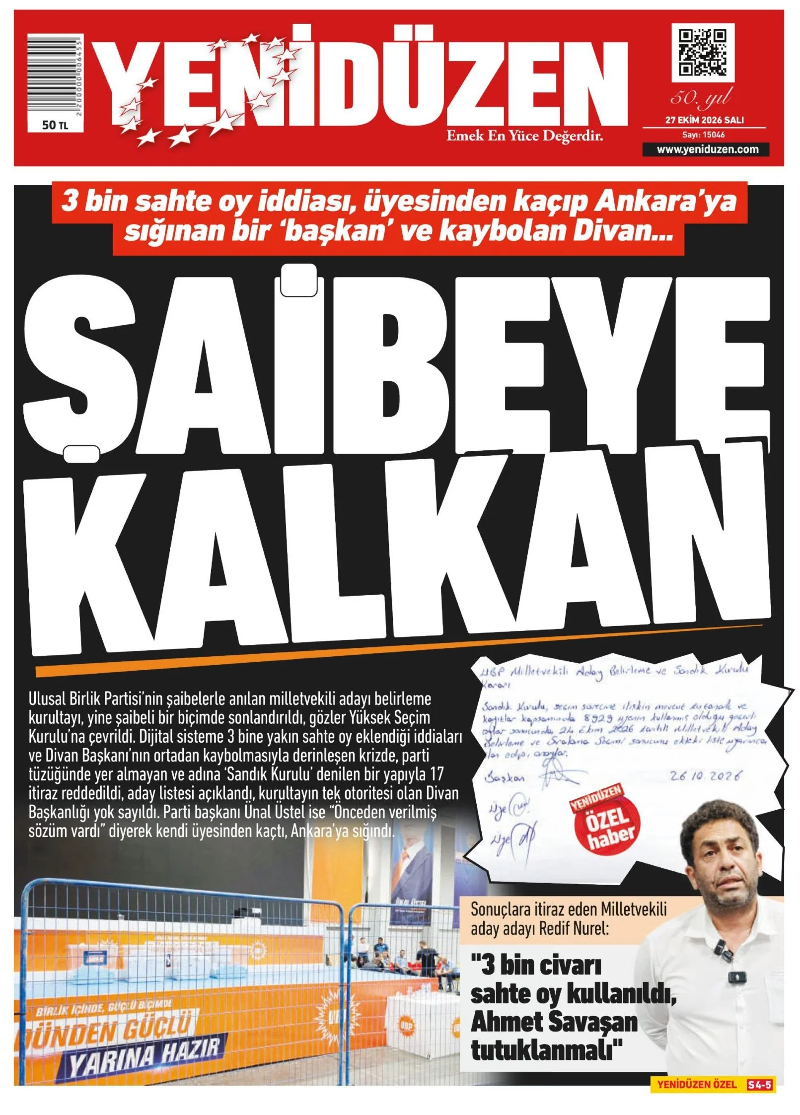 Gazete Manşetleri - 27 Ekim 2026 - 3