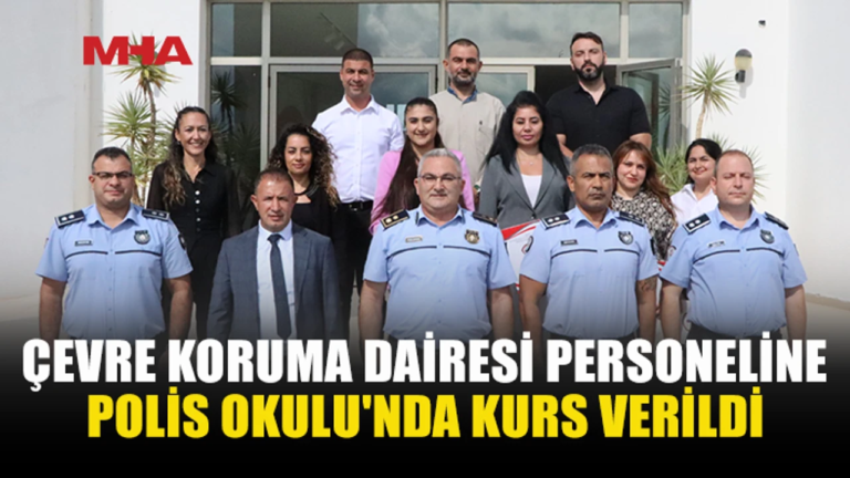 ÇEVRE KORUMA DAİRESİ PERSONELİNE SORUŞTURMA EĞİTİMİ