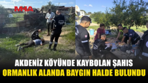 SİVİL SAVUNMA İKİ DRONE İLE ARADI, KAYIP ŞAHIS BULUNDU