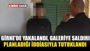 GALERİYE SİLAHLI SALDIRI PLANI YAPTIĞI İDDİA EDİLDİ