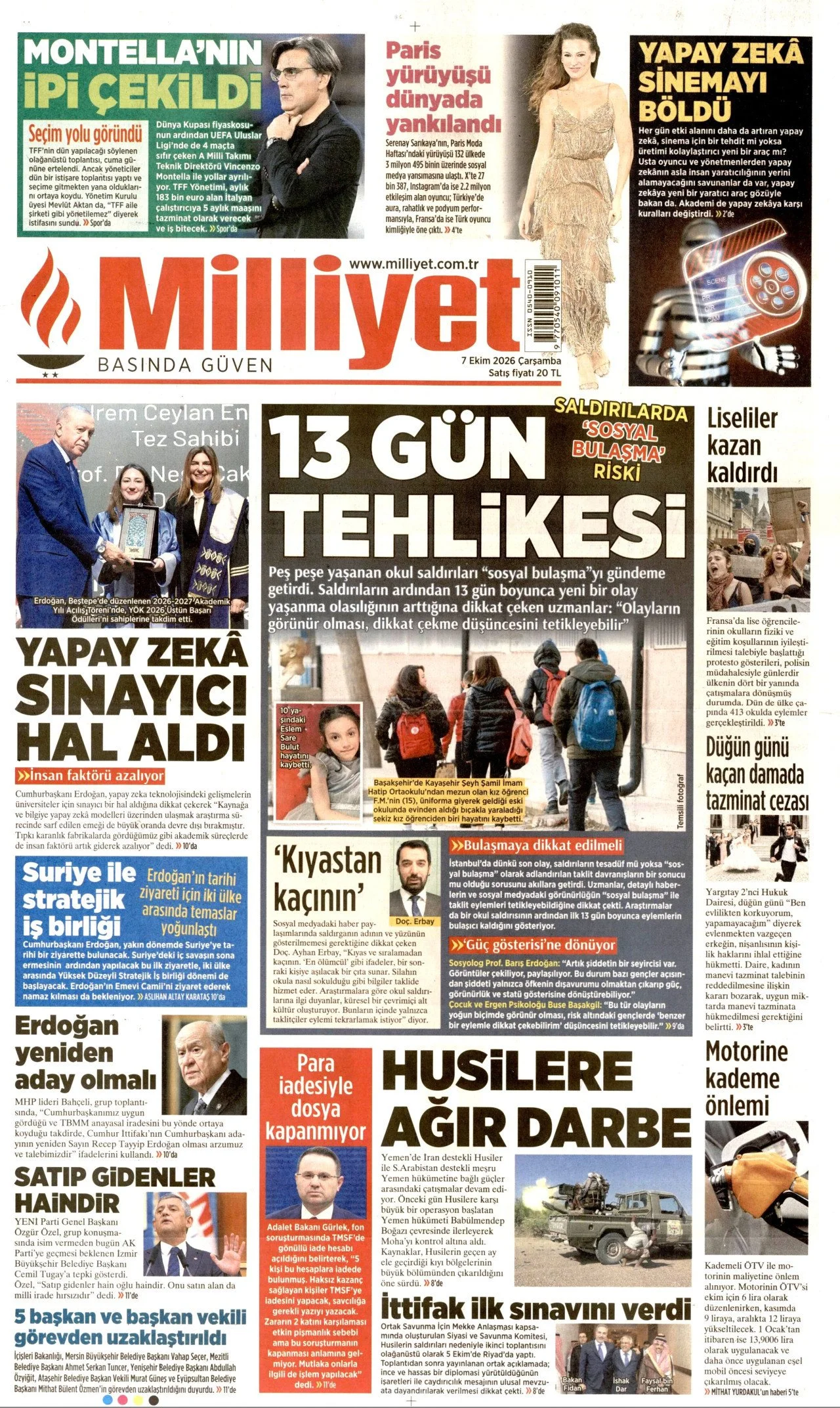 Gazete Manşetleri - 7 Ekim 2026 - 40