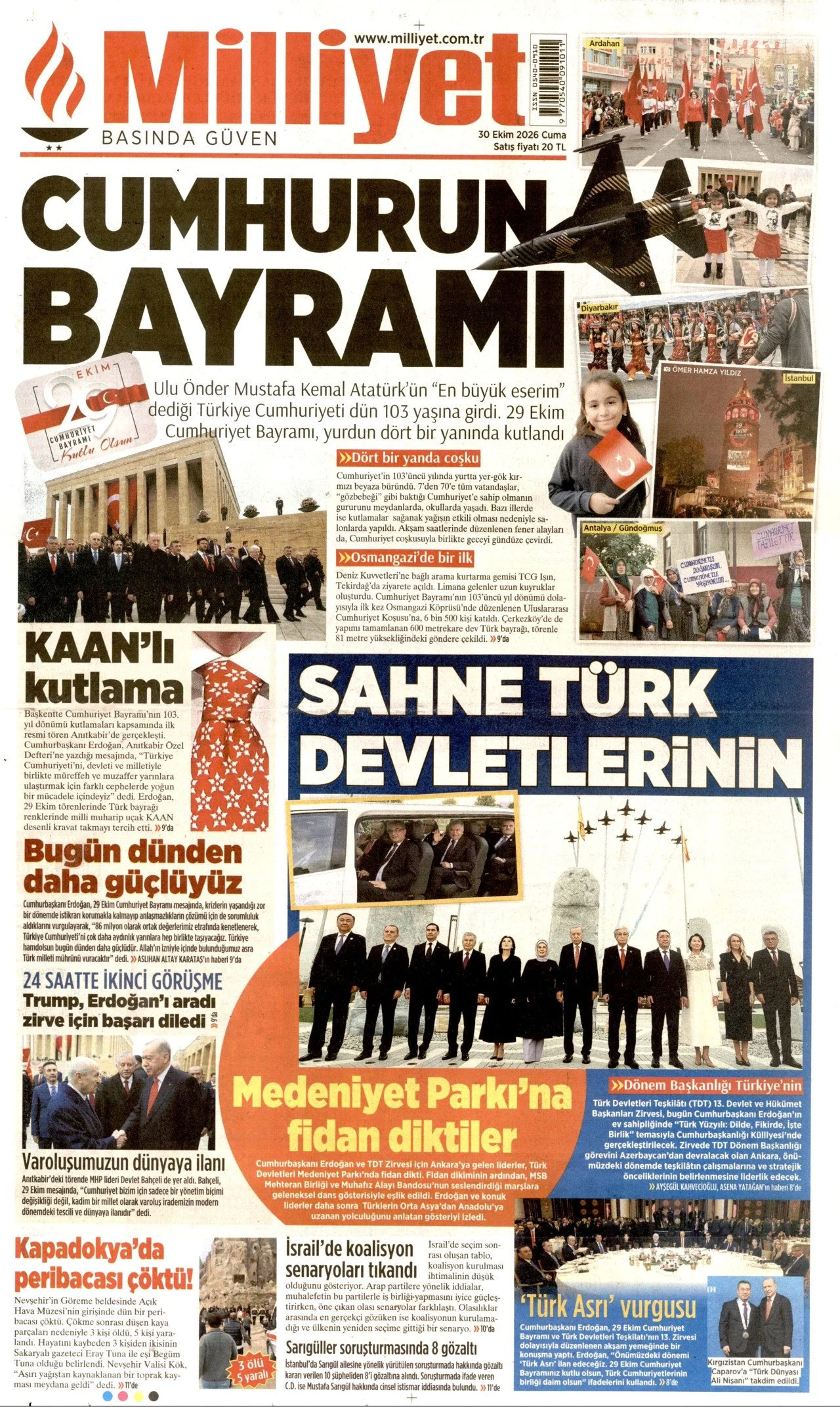 Gazete Manşetleri - 30 Ekim 2026 - 49