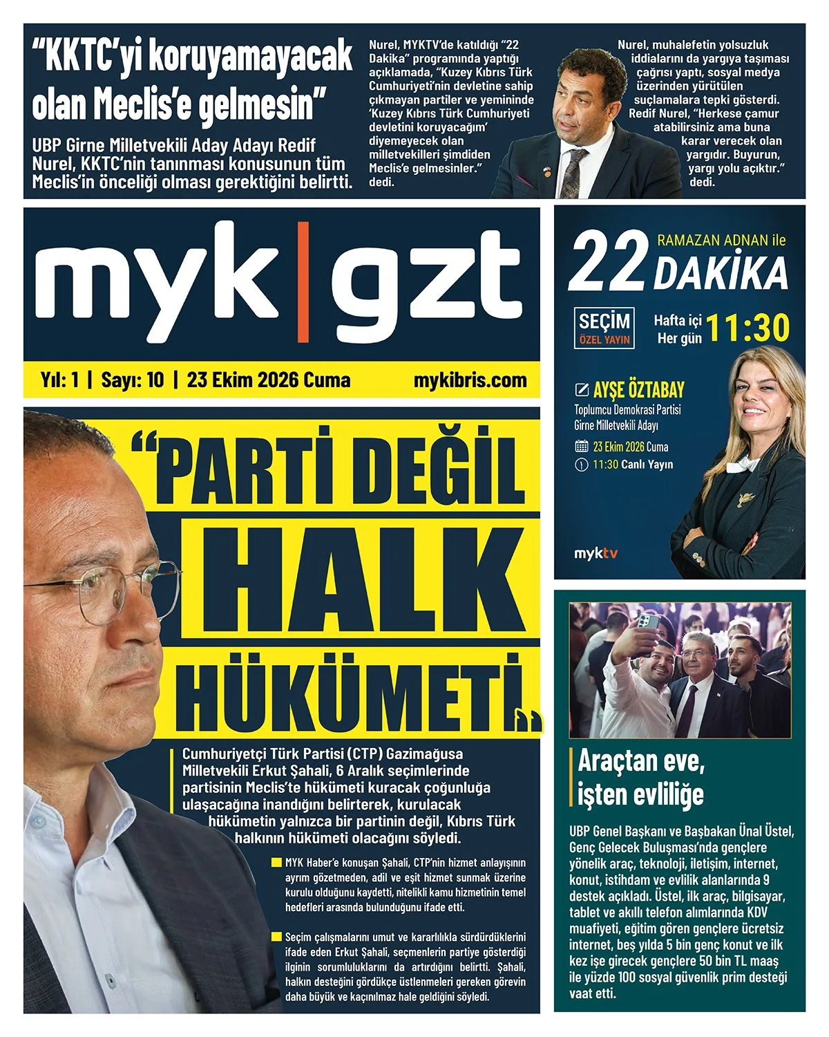 Gazete Manşetleri - 23 Ekim 2024 - 13