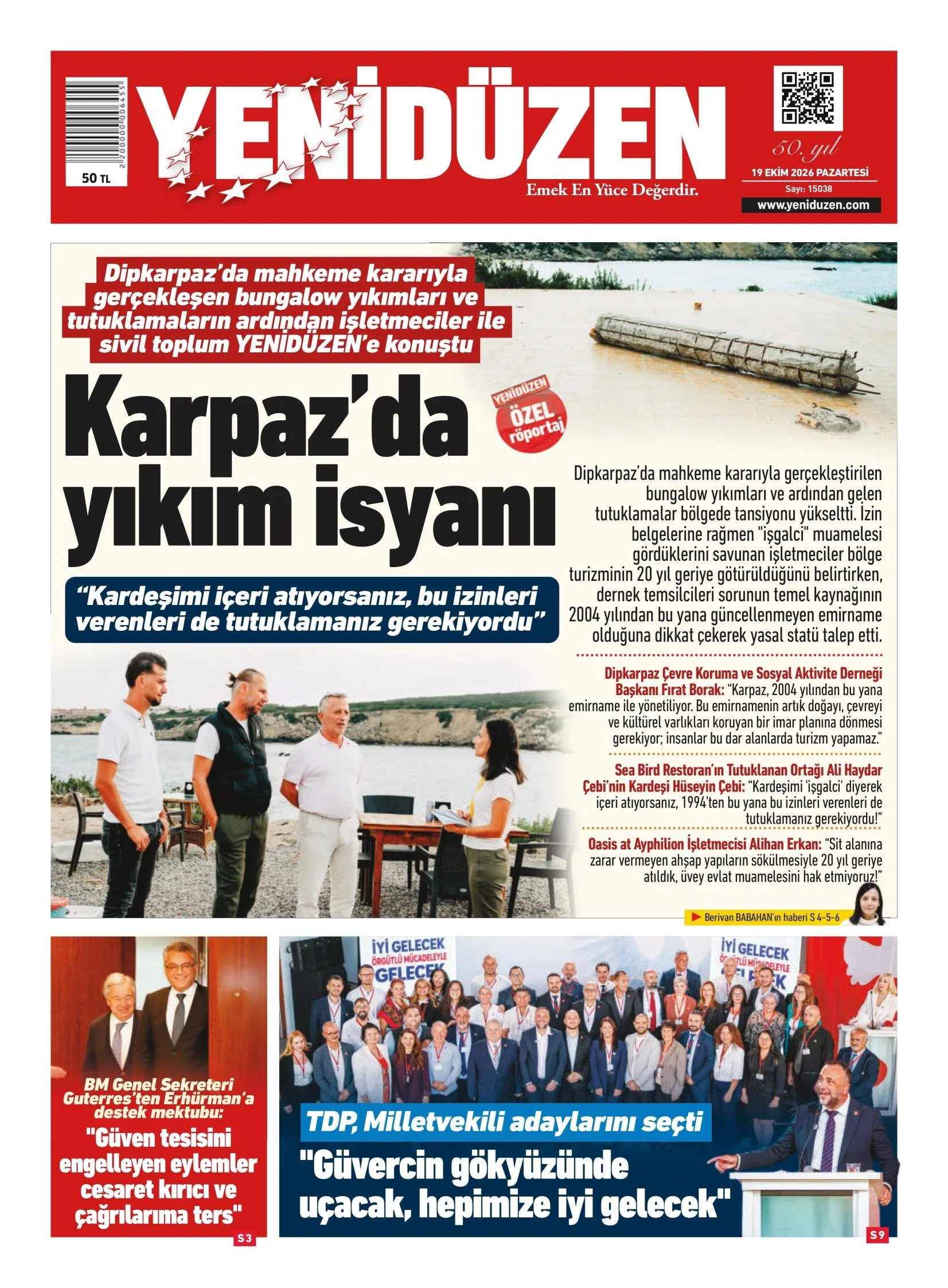 Gazete Manşetleri - 19 Ekim 2026 - 3