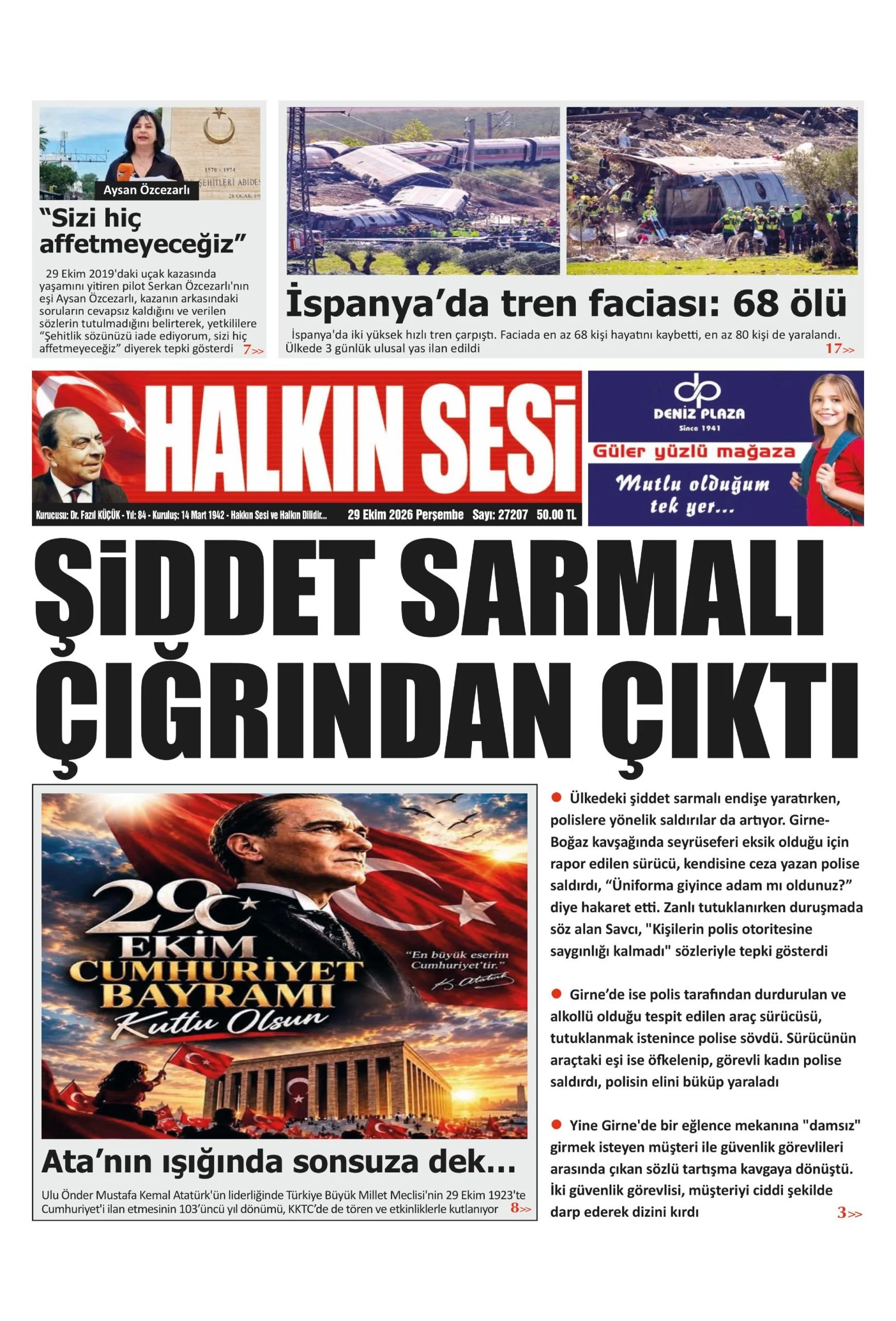 Gazete Manşetleri - 29 Ekim 2026 - 9
