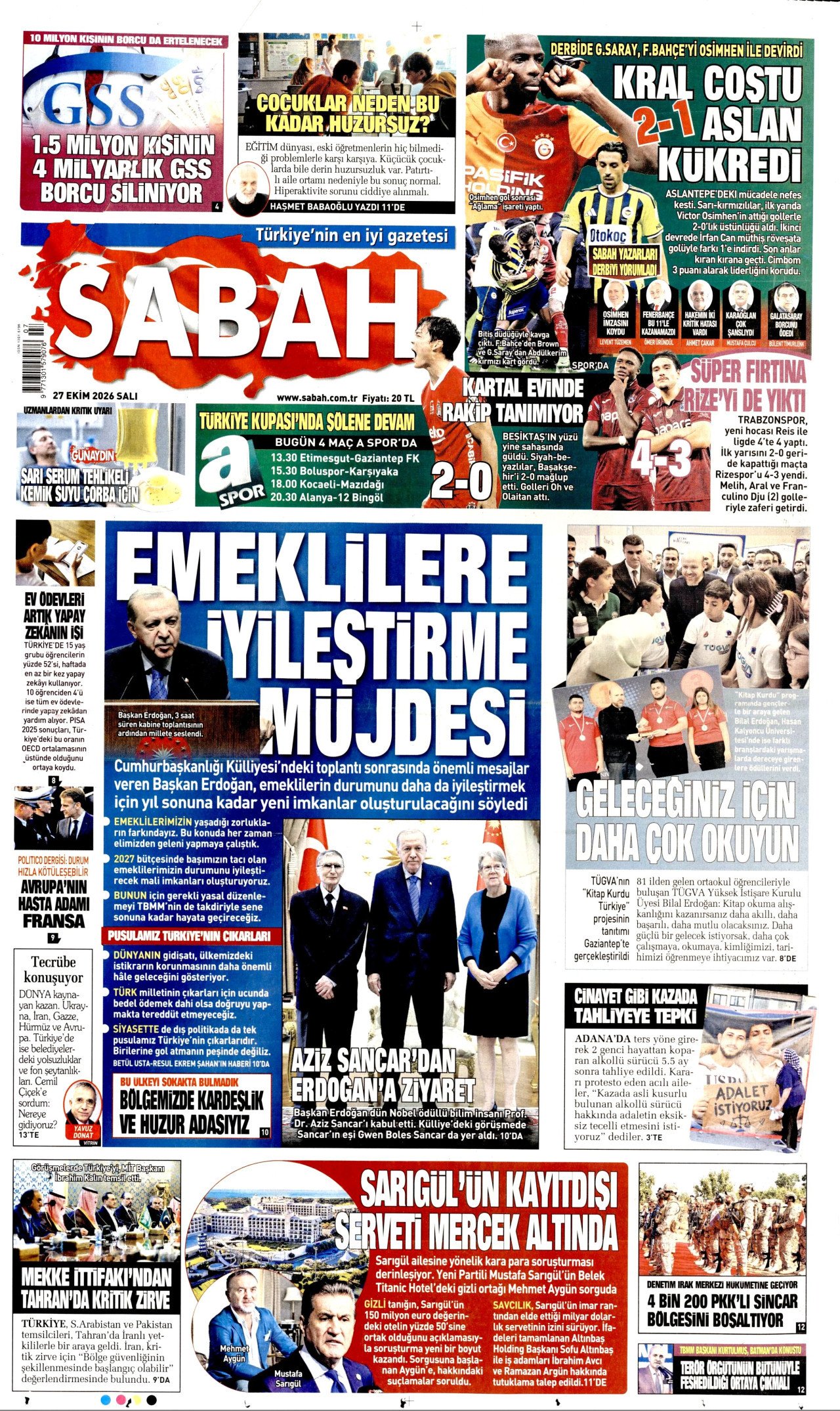 Gazete Manşetleri - 27 Ekim 2026 - 42