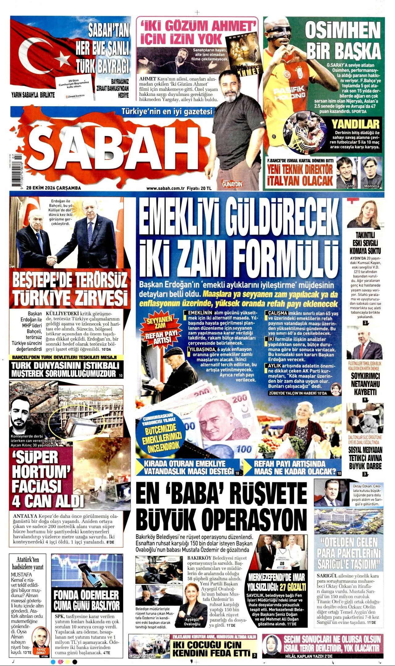 Gazete Manşetleri - 28 ekim 2026 - 41