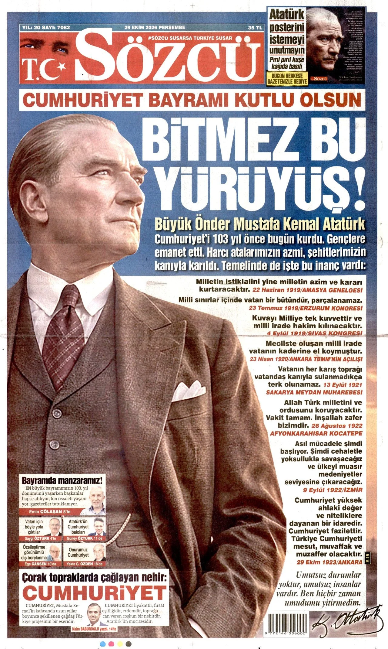 Gazete Manşetleri - 29 Ekim 2026 - 48