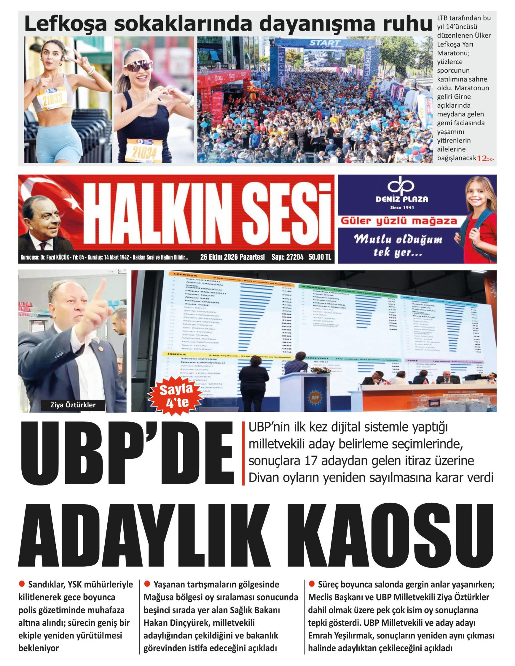 Gazete Manşetleri - 26 Ekim 2026 - 5